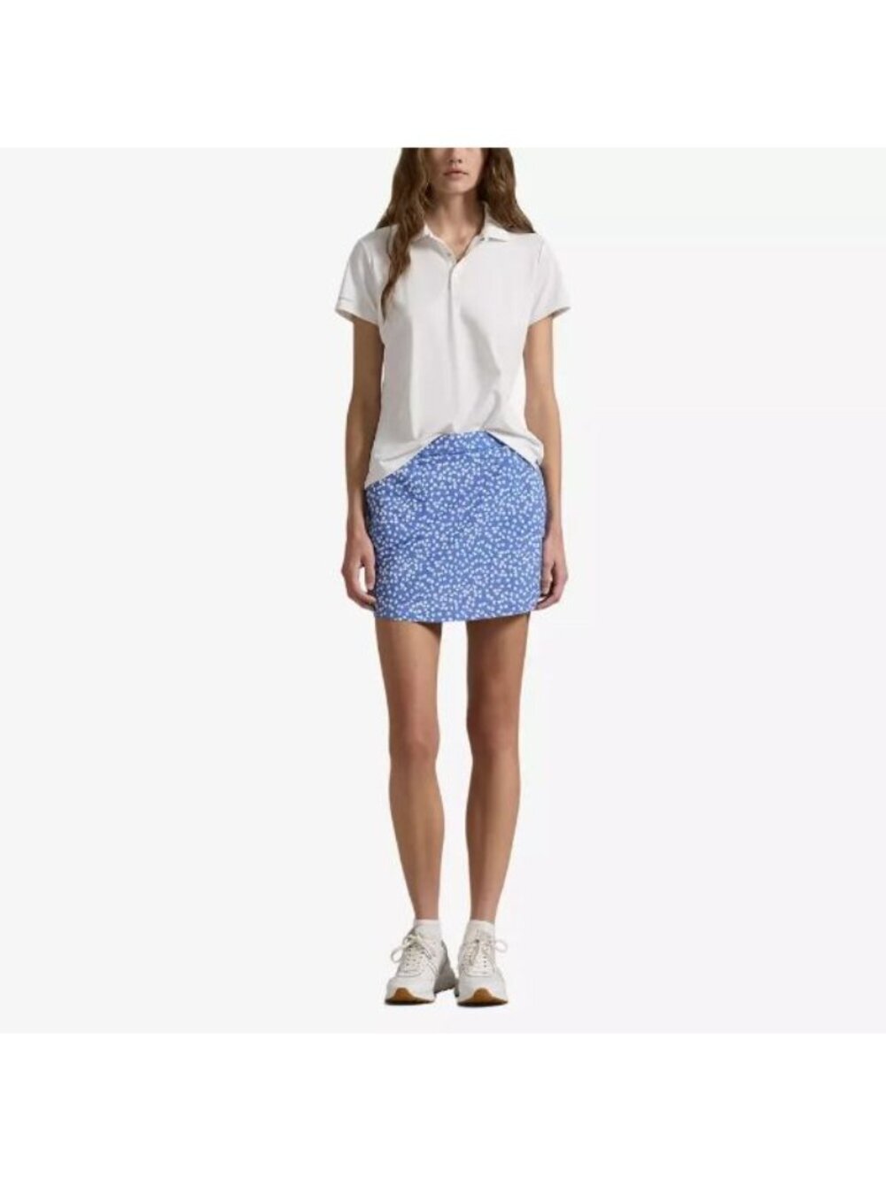 NEW RLX Golf Ralph Lauren Women's L Woven Stretch Skort • Reg Price $148 - Picture 2 of 4